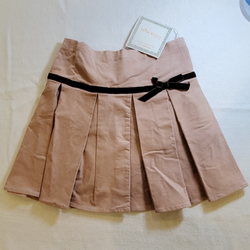 NWT Trish Scully pink pleated skirt, size 10